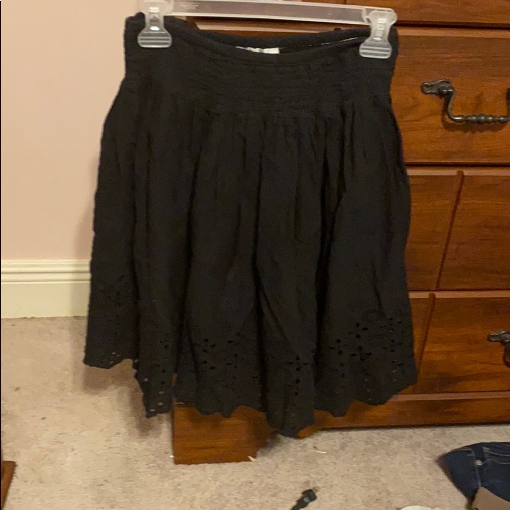 Black skirt